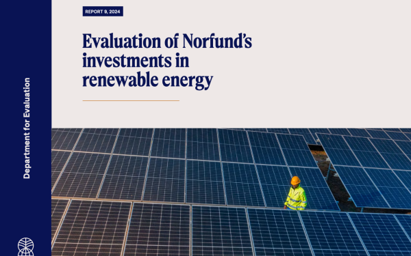 Evaluering av Norfunds portefølje innen fornybar energi